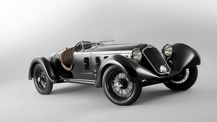 araba, Alfa Romeo, bağbozumu, Araç, klasik, Eski araba, Antik araba, Klasik araba, HD masaüstü duvar kağıdı