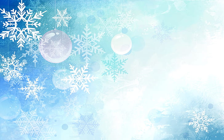 Winter Dream Snowflakes, Ice 2560 × 1600 Tapeta HD, Tapety HD