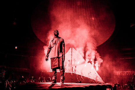 camicia da uomo beige, Yeezus, Kanye West, Sfondo HD HD wallpaper