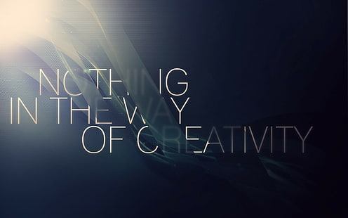 typografia, sztuka cyfrowa, kreatywność, cytat, grafika, Tapety HD HD wallpaper