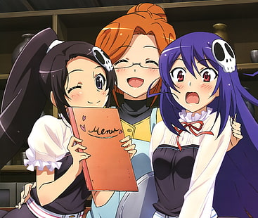 Anime, Die Welt, von der Gott nur weiß, Elucia de Lute Ima, Haqua du Lot Herminium, Mari Katsuragi, HD-Hintergrundbild HD wallpaper