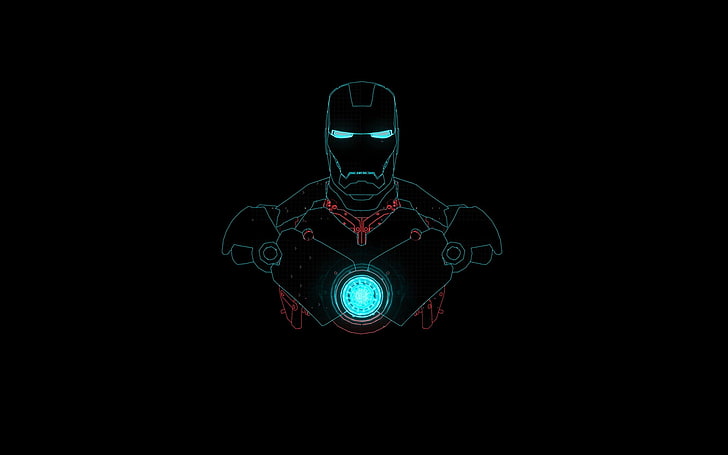 Iron Man fond d'écran, arc, bandes dessinées, fer, homme, merveille, réacteur, austère, tony, Fond d'écran HD