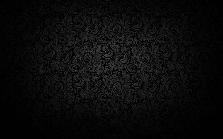 padrão, escuro, textura, preto, HD papel de parede