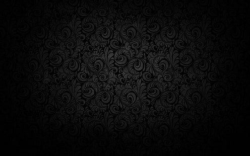 padrão, escuro, textura, preto, HD papel de parede HD wallpaper