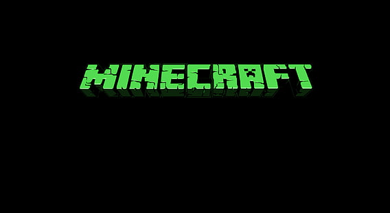 Minecraft обои, видео игры, Minecraft, логотип, Mojang, HD обои HD wallpaper