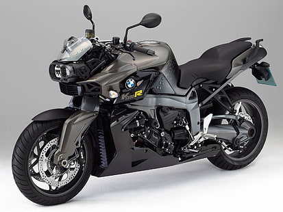 BMW K1300R, bicicleta deportiva BMW gris y negra, motocicletas, BMW, 2012, Fondo de pantalla HD HD wallpaper