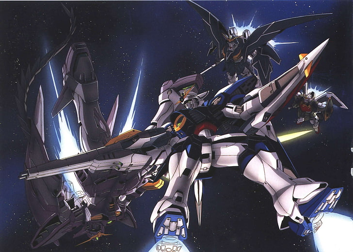 anime, Mobil kostym Gundam Wing, HD tapet