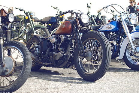 Cafe Racer, Motorrad, HD-Hintergrundbild HD wallpaper