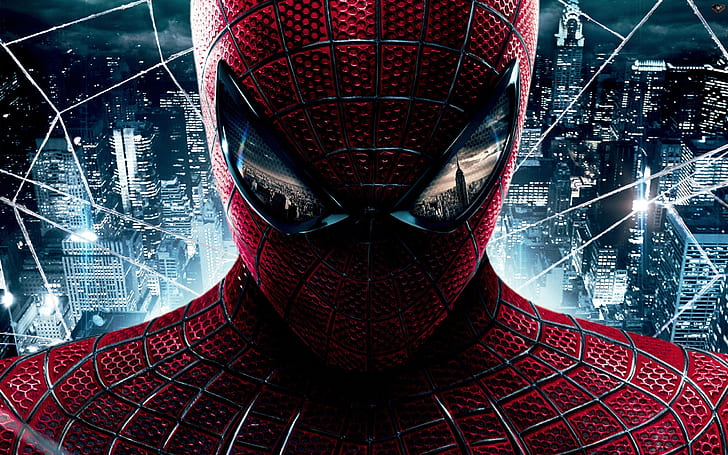 the film, hero, costume, The Amazing Spider-Man, Andrew Garfield, New spider-Man, HD wallpaper