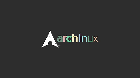 緑と多色のArch Linuxイラスト、Arch Linux、Linux、 HDデスクトップの壁紙 HD wallpaper