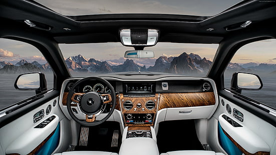 รถยนต์ 2019, 4K, โรลส์ - รอยซ์คัลลิแนน, SUV, วอลล์เปเปอร์ HD HD wallpaper