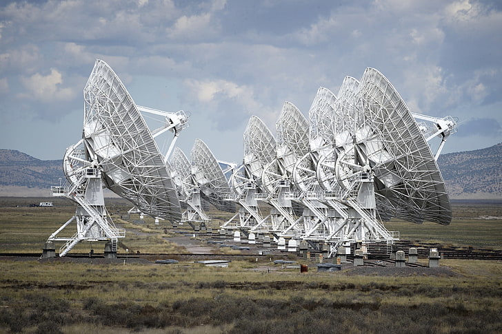 himlen, antennen, New Mexico, teknik, radioteleskop, HD tapet
