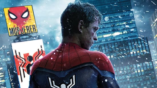 Spider-Man, Marvel Cinematic Universe, Marvel Studios, Sony, Tom Holland, Spider-Man: No Way Home, HD tapet HD wallpaper