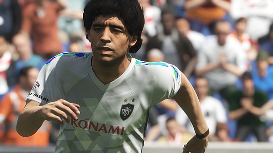 Video Game, Pro Evolution Soccer 2018, Diego Maradona, Football, HD wallpaper HD wallpaper