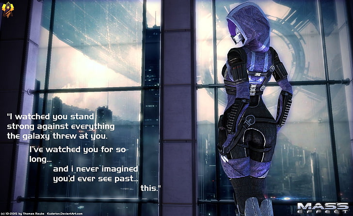 Mass Effect, Mass Effect 2, Quarian (Mass Effect), Tali'Zorah, Wallpaper HD