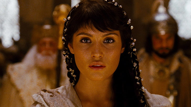 Gemma Arterton, mujer, actriz, modelo, morena, Prince of Persia: The Sands of Time, Fondo de pantalla HD