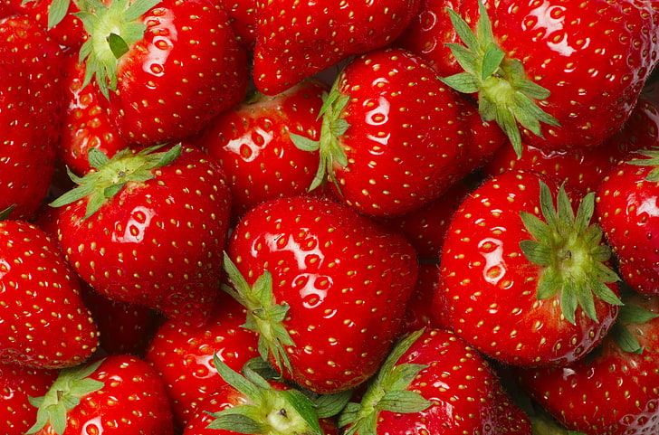 8k, Erdbeere, HD-Hintergrundbild
