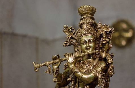 idol, indien, lord krishna, religion, helig, vasudev, HD tapet HD wallpaper