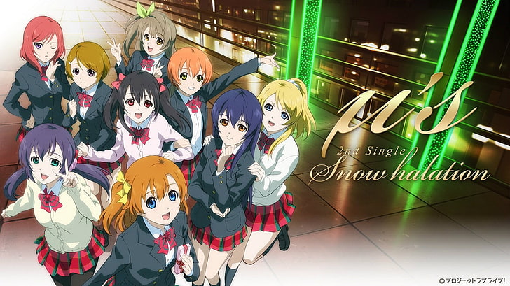 Mostrar fondo de pantalla de anime Halation, anime, Love Live!, Fondo de pantalla HD