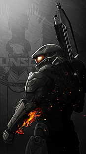 Halo, Master Chief, Spartaner, Videospiele, HD-Hintergrundbild HD wallpaper