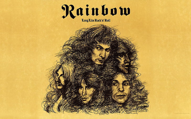 Zespół (muzyka), Rainbow, Okładka albumu, Hard Rock, Heavy Metal, Metal, Tapety HD
