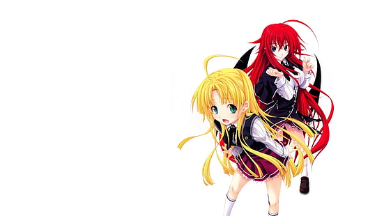Anime, High School DxD, Asia Argento (High School DxD), Rias Gremory, Tapety HD HD wallpaper