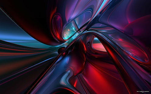 abstracto, 3D, Fondo de pantalla HD HD wallpaper