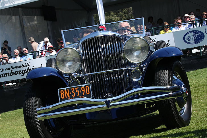 1536x1024, 1930, samochód, klasyczny, znikający, Duesenberg, j Murphy, retro, top, torpeda, pojazd, Tapety HD