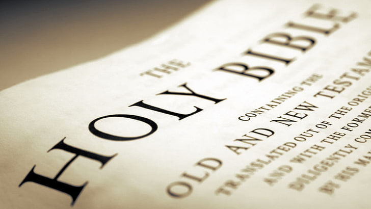 Santa Biblia, papel, cristianismo, texto, Fondo de pantalla HD