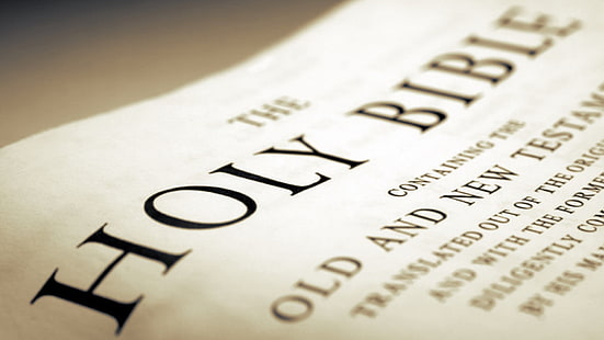 Pismo Święte, papier, chrześcijaństwo, tekst, Tapety HD HD wallpaper