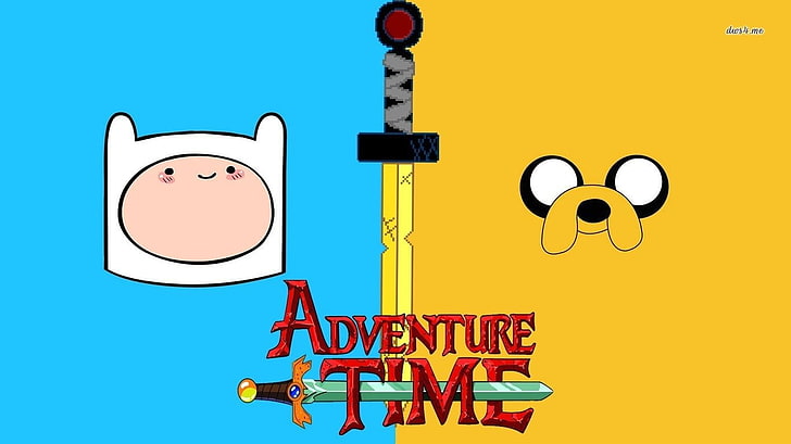 Cartel de Adventure Time, programa de televisión, Adventure Time, Finn (Adventure Time), Jake (Adventure Time), Fondo de pantalla HD