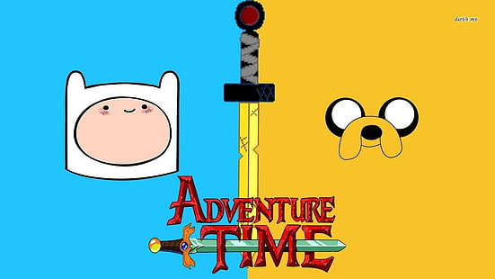 Adventure Time-affisch, TV-show, Adventure Time, Finn (Adventure Time), Jake (Adventure Time), HD tapet HD wallpaper