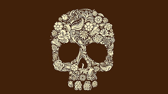 skull, dia de los muertos, dia de muertos, mexico, celebration, HD wallpaper HD wallpaper