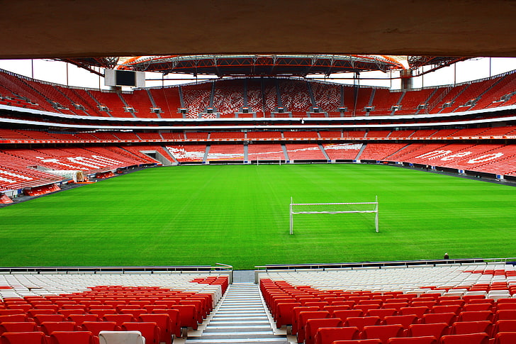 S.L. Benfica, soccer, Portugal, stadium, HD wallpaper