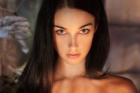 ผู้หญิง, Alla Berger, ใบหน้า, แนวตั้ง, Maxim Maximov, วอลล์เปเปอร์ HD HD wallpaper