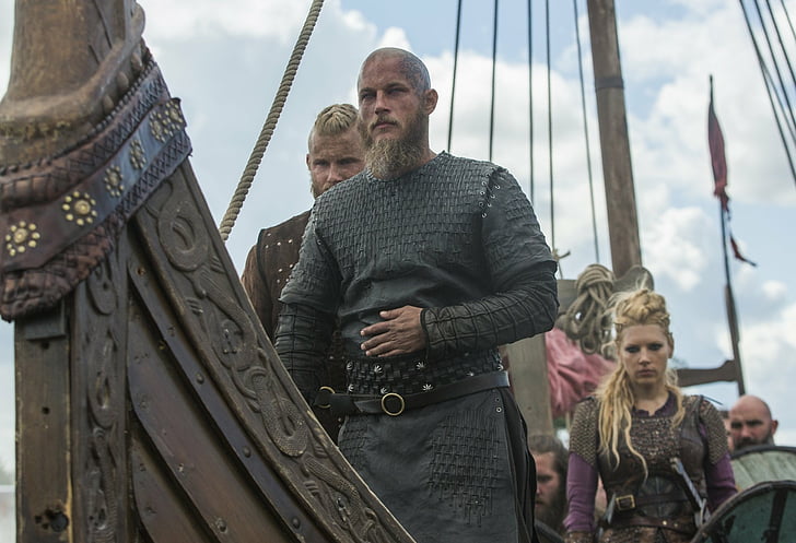 รายการโทรทัศน์ไวกิ้ง Alexander Ludwig Bjorn Lothbrok Katheryn Winnick Lagertha (Vikings) Ragnar Lothbrok Travis Fimmel ไวกิ้ง (รายการโทรทัศน์), วอลล์เปเปอร์ HD