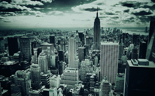 Preto e branco Nova York, cidade de nova york, branco, preto, york, viagens e mundo, HD papel de parede HD wallpaper