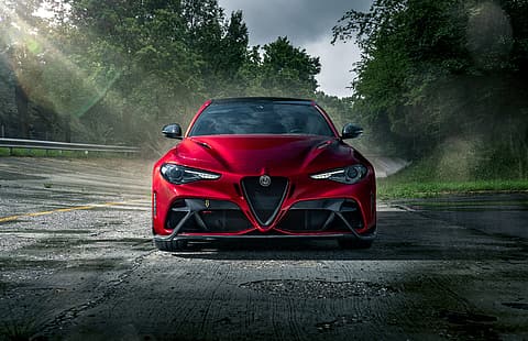 Alfa Romeo, Rot, Giulia GTA, HD-Hintergrundbild HD wallpaper