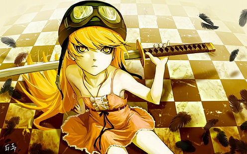 Monogatari-Serie, Oshino Shinobu, Manga, As109, HD-Hintergrundbild HD wallpaper