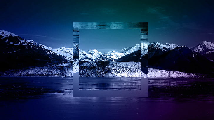 lago, paz, montañas, Fondo de pantalla HD
