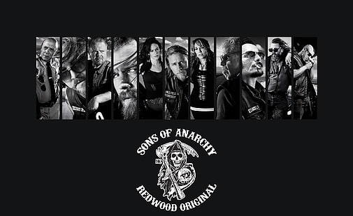 Sons Of Anarchy, logo Sons of Anarchy, film, altri film, Sons, Anarchy, Sfondo HD HD wallpaper