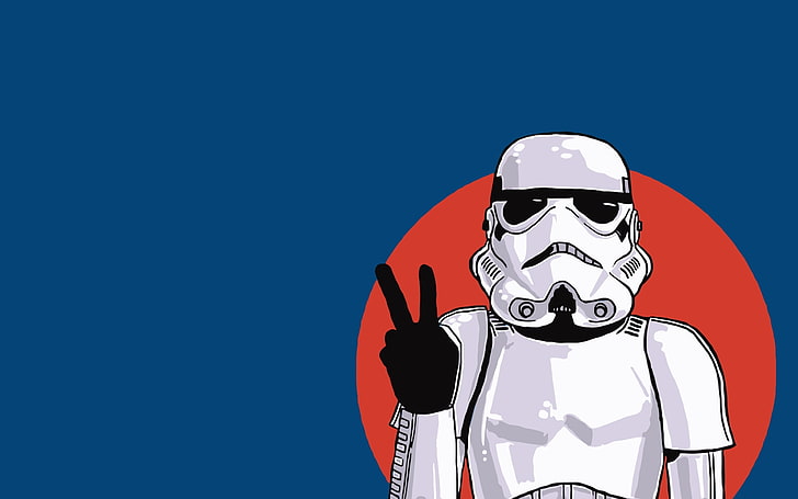 star wars stormtroopers peace v sign 1680x1050  Video Games Star Wars HD Art , Star Wars, Stormtroopers, HD wallpaper