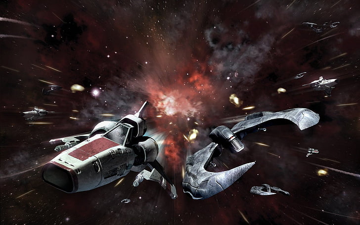 Kampfstern Galactica, Kampfstern Galactica Online, HD-Hintergrundbild