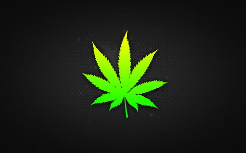 feuilles de cannabis clipart, feuilles, mauvaises herbes, marijuana, Fond d'écran HD HD wallpaper