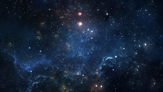 bintang, ruang, galaksi, langit, objek astronomi, alam semesta, luar angkasa, bintang, fenomena, kegelapan, Wallpaper HD HD wallpaper