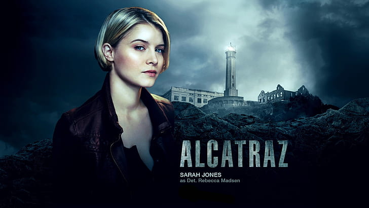 Sarah Jones à Alcatraz, Sarah, Jones, Alcatraz, Fond d'écran HD