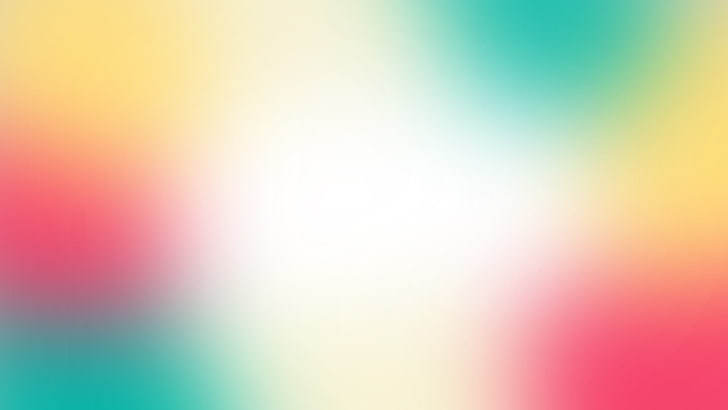 Blurred, Colorful, Simple Background, Yellow Background, HD wallpaper