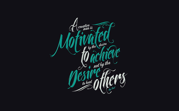 teal and white quote text wallpaper, artwork, quote, motivational, minimalism, typography, HD wallpaper