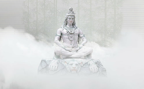 Religieux, hindouisme, divinité, hindou, shiva, statue, Fond d'écran HD HD wallpaper
