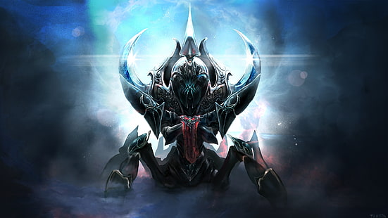 schwarzes und rotes Monster digitales Hintergrundbild, Dota 2, Nyx Assassin, Videospiele, HD-Hintergrundbild HD wallpaper